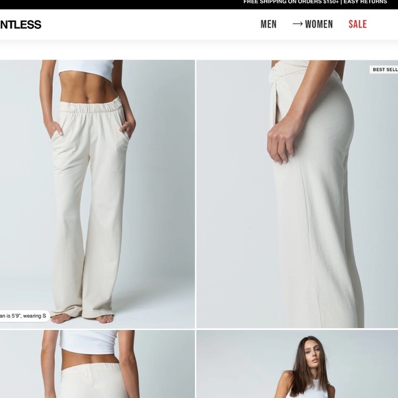 Talentless FRENCH TERRY LOUNGE PANT - Picture 3 of 5